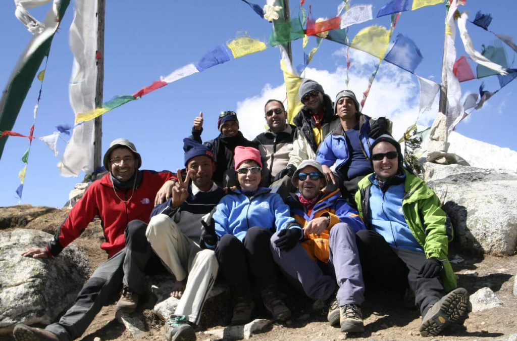 our guests during langtang trekking